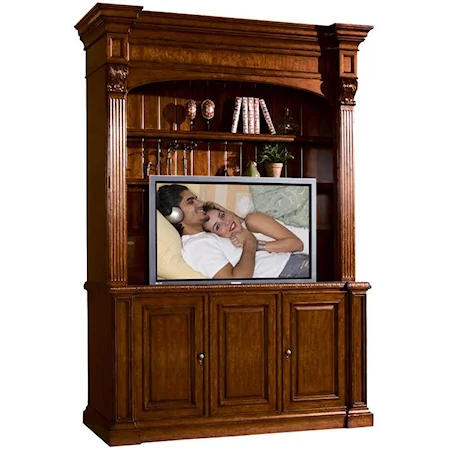 Lift-Top Entertainment Cabinet